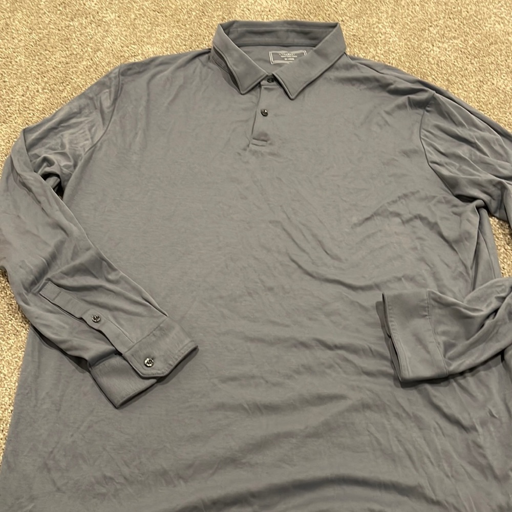 Charles Thrwhitt long sleeve polo XXL
